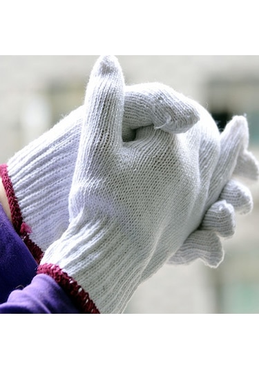 Sones İş Eldivenleri / Pamuklu Eldivenler Aşınmaya Dayanıklı