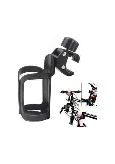 Scooter Bebek Arabası Biberon Termos Şişe Suluk Tutacağı Su Matara Kafesi Gidon Kadro Uyumlu