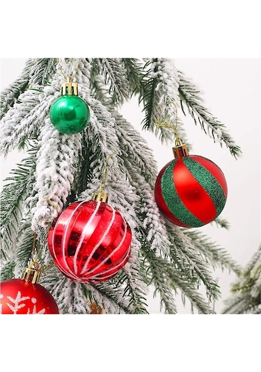 Ambition Pembe-sarı Yılbaşı Topları Charms, Yılbaşı Ağacı