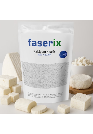 Kalsiyum Klorür E509 Gıda Tipi 25 Kg