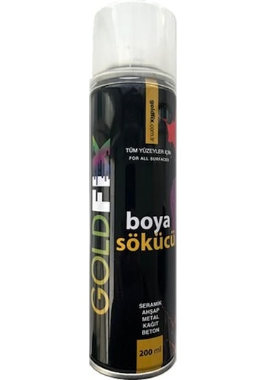 GoldFix Tüm Yüzeyler İçin Boya Sökücü Sprey 400 ML