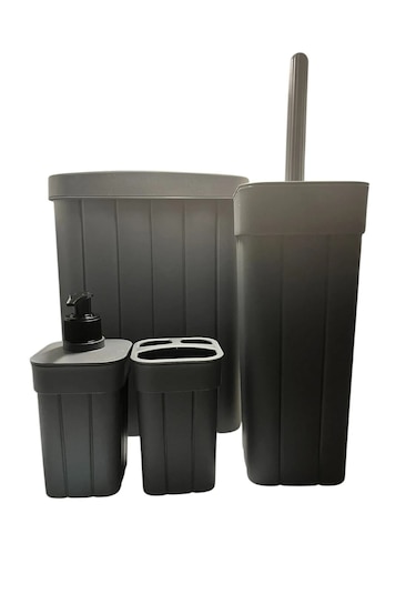 Banyo Seti 4 Lü Antrasit