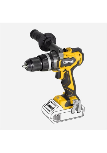 Rtrmax SET054 Akülü 4'lü Kombo Set