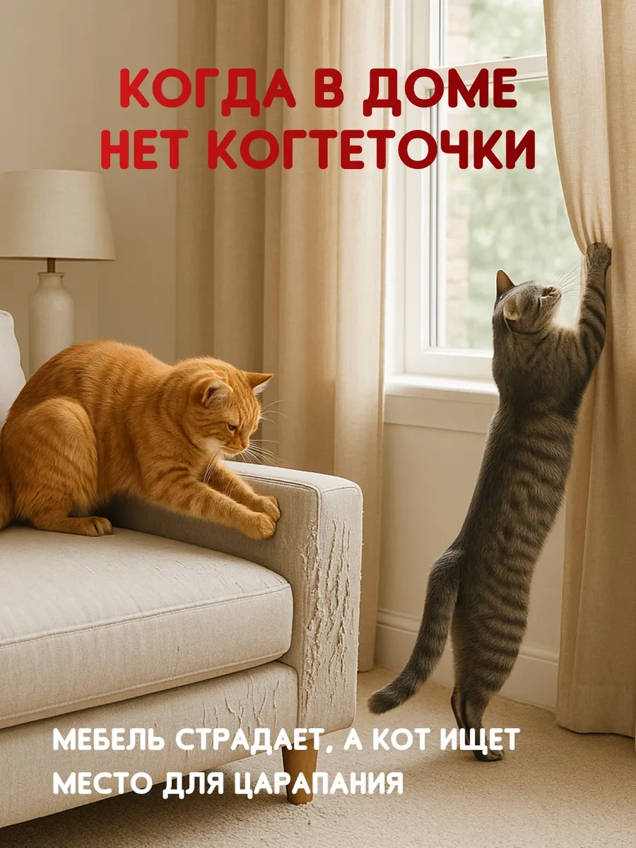 Kosharıkoff Oyuncaklı Kedi Tırmalama Tahtası, Yer Tipi 307299110