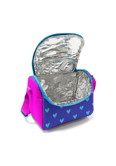 Coral High Kids Lavanta Pembe Kalp Desenli Thermo Beslenme Çantası 11706