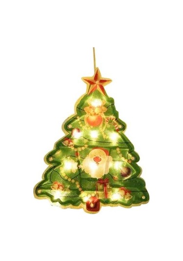 Novahub Noel Ağacı Pencere Süs Işıkları - Kapı Dekorasyonu İçin Led Işıklar