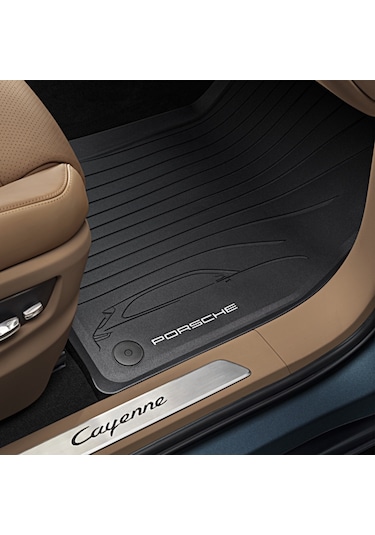 Porsche Cayenne E3 4 Mevsim Paspas - Kahverengi (489956566)