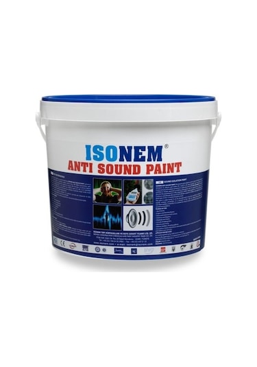 Isonem Anti Sound Paint Ses Yalıtım Boyası 5 Lt