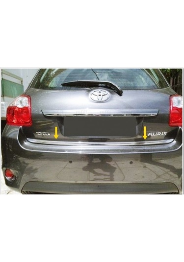 Ebal Otomotiv Toyota Uyumlu Auris Krom Alt Bagaj Çıtası 2007-2012 P.Çelik