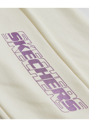 Skechers G 2xı-lock Jogger Sweatpant Büyük Kız Çocuk Beyaz Eşofman Altı Sk242054-102 Beyaz