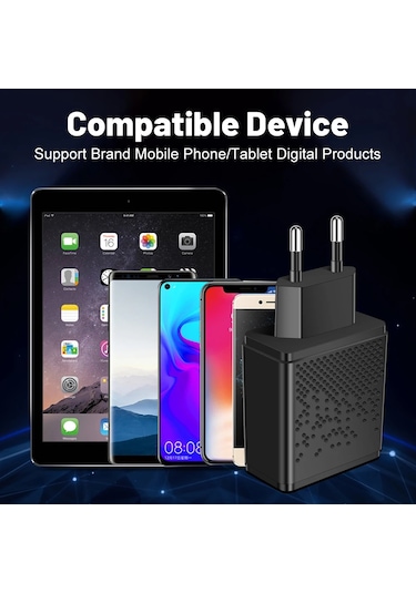 30w Usb C Şarj Cihazı Hızlı Şarj Pd Hızlı Şarj Cihazı 3.0 Duvar Şarj Cihazı İphone 15 Xiaomi 13 Poco Samsung Oneplus Telefon Adaptörü