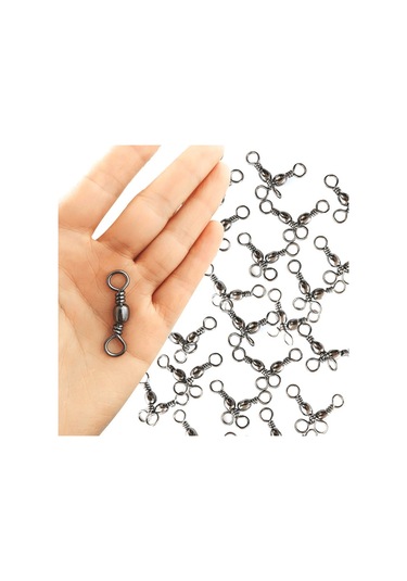 Geliştirilmiş Sazan Balıkçılığı Rulmanlı Ve Sağlam Halkalı 50 Adet Yüksek Kaliteli Balıkçılık Fırdöndüleri - 15kg