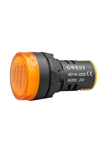 Gwest 22 - 24v - S Led Sinyal 24v. Ac-dc Sarı 10 Adet