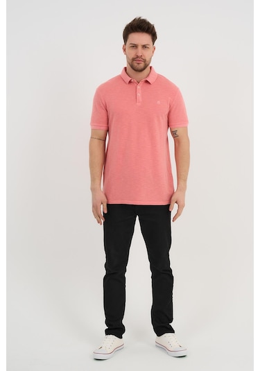 Alexander Gardi Alexandergardı Polo Yaka T-shirt 066413 kırmızı