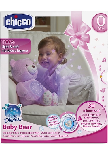 Chicco Bebek Ayıcık Işıklı Ve Sesli Pembe