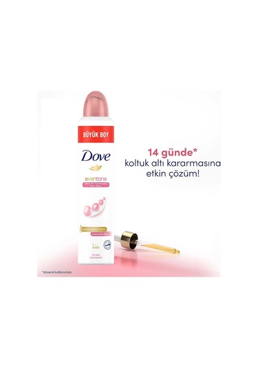 Dove Eventone Kadın Sprey Deodorant 200 ML