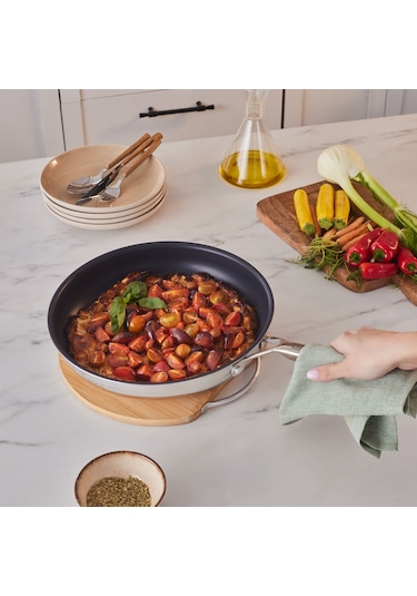 Karaca Plasma Steel 316+ 3ply Tava 28 Cm Gümüş