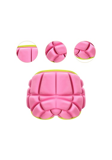 Suntek Kayak Koruyucu Donanım Butt Pad Kaykay Yetişkinler-pembe Pembe