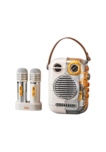Divoom Spark Pro Çift Karaoke Mikrofonlu 80 W Bluetooth Hoparlör