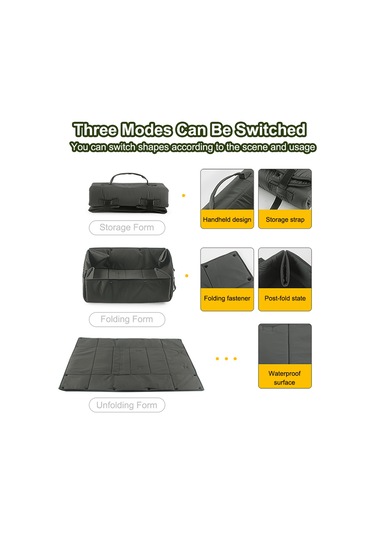 Xindoker "katlanabilir Taşınabilir Köpek Yatağı - Su Geçirmez, Kokusuz, Araç Ve Seyahat İçin Pratik"