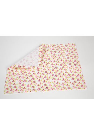 Amerikan Servis Renkli Çiçekli Çok Renkli