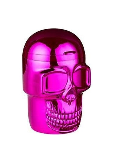 Pop Skull Led Işıklı Araç Araba Küllüğü Pembe 9cm