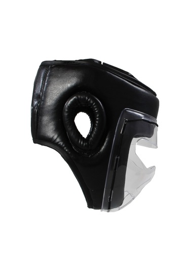 Dosmai Mika Yüz Korumalı Kick Boks Muay Thai Maç Kaskı Siya Ko372 Siyah