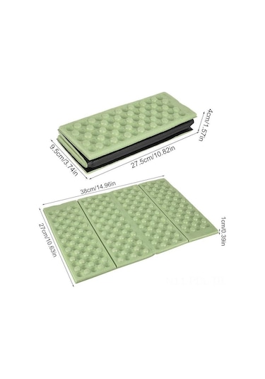 Padalink Xpe Materyalı Fırınsız Katlanabilir Kamp Yastığı - Isı Yalıtımı, Su Geçirmez, Yüksek Elastisite İle Konforlu Kullanım Çok Renkli