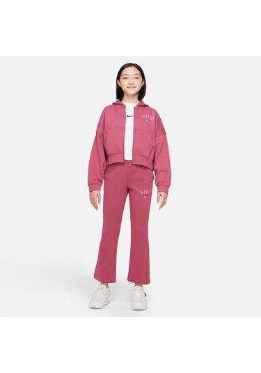 Nike Sportswear Çocuk Bordo Eşofman Altı Bordo