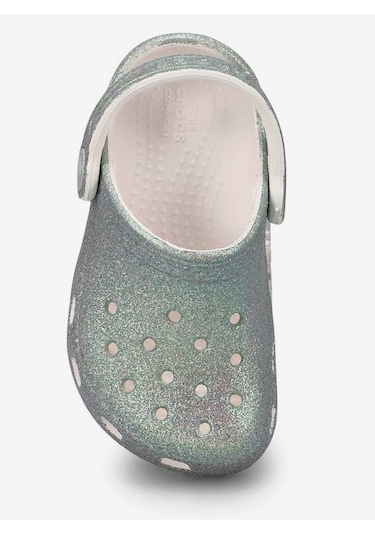 Crocs Classic Irıdescent Glitter Cg T Simli Kız Çocuk Terlik 210985 210985 100 100 Su Yeşili