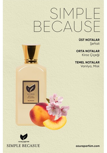 Azura K125 Style Kadın Parfüm EDP 60 ML