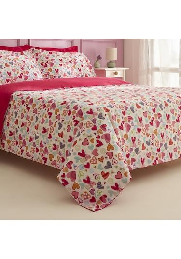 Sarah Anderson Amour Glow Çift Kişilik Nevresim Takımı Multicolour Renkli