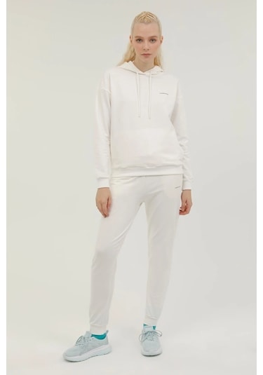 Lumberjack Wb Hoodie 3pr Ekru Kadın Sweatshirt 17sn80 001