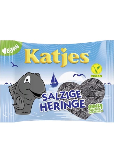 Katjes Salzige Heringe Vegan 175 G