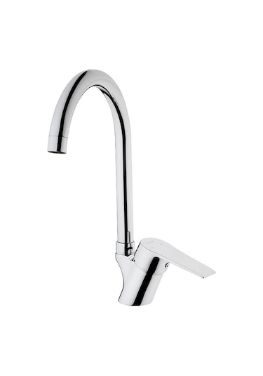 Ulu-el Döner Borulu Evye Bataryası Musluğu Çeşmesi Krom