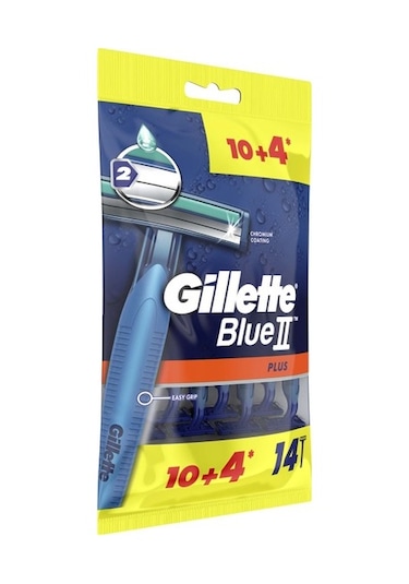 Gillette Blue2 Plus Kullan-At Tıraş Bıçağı 14'lü