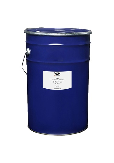 VRM Rtv-2 Kalıp Silikonu 1. Sınıf Beyaz (10 Shore) 25 KG