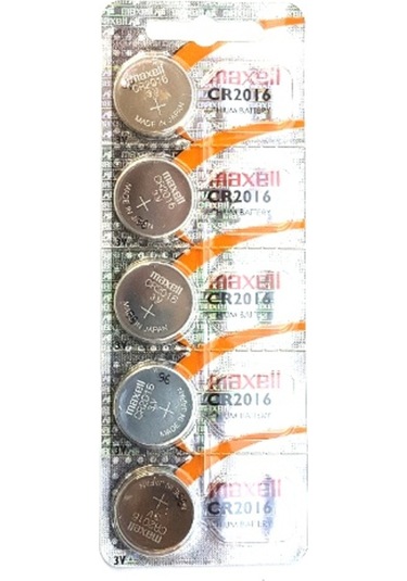 Maxell Cr2016 Lithium Pil 3 V.Cr-2016 2X5 10 Adet Pil
