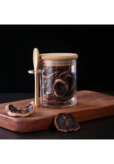 Novahub 200/550/700ml Kapaklı Ve Kaşıklı Baharat Kavanozları Gıda Saklama Kapları Kapalı Kutu Saklama Malzemeleri Şeffaf ŞEffaf