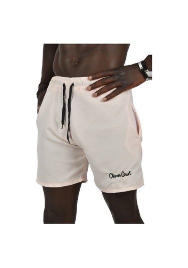 Deepsea Erkek Pudra Fileli Deniz Şortu 2403010 Pudra