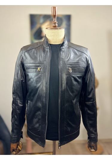 Always Leather Usta İşi Özel Dikim %100 Hakiki Deri 1803340022 Siyah