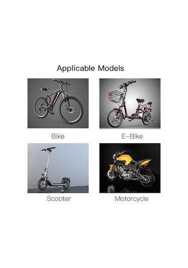 Yesido C127 Çift Taraflı Ayarlanabilir Bisiklet Kolu Telefon Tutucu Siyah Siyah