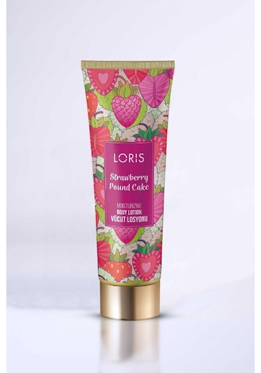 Loris Strawberry Pound Cake Vücut Losyonu 236 ML