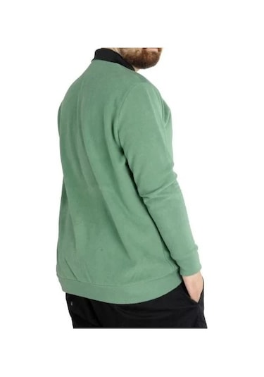 Mode XL Erkek Sweat Polo Cepli Selanik Basic 20441 Çağla Çağla