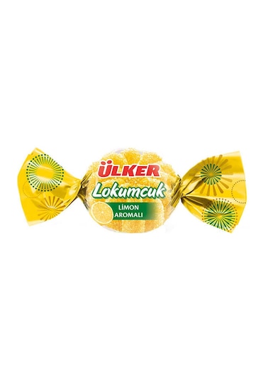 Ülker Lokumcuk Limon Aromalı Şekerleme 1 KG