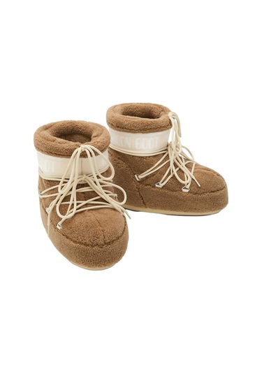 M047 Camel Bot Kadın 80d1409700 Moon Boot Icon Low Fleece 36-41 Kahverengi