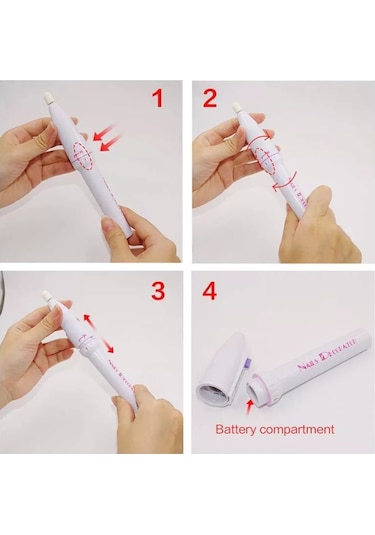 Tırnak Nasır Törpüsü Manikür Pedikür Pratik Cihaz