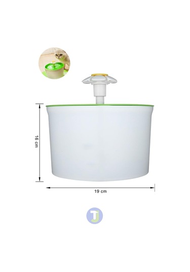 Technojet Kedi Köpek Evcil Hayvan Otomatik Su Pınarı 1600 ML