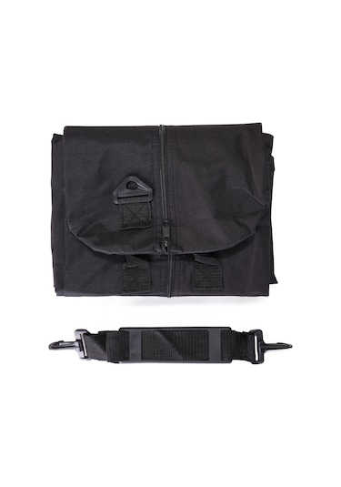 Fosenze "çift Taşımalı Büyük Kapasiteli Metal Dedektörü Çantası - Sağlam Ve Dayanıklı" Siyah