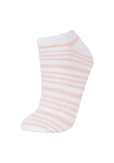 DeFacto Kadın 3'lü Pamuklu Patik Çorap E2168AXNSKR1